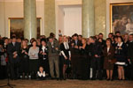Uroczystość wręczenia nominacji profesorskich w Pałacu Prezydenckim w Warszawie